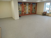 Укладка гомогенного линолеума 245м2